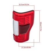 DURAFORCE LH+RH Side For Ford F-250 F-350 Super Duty 2017-2019 Tail Light w/Blind Spot LED