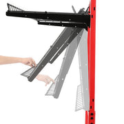 DURAFORCE 3-Shelf Storage Shelving Automotive Parts Cart Body Shop Tools Storage Rack