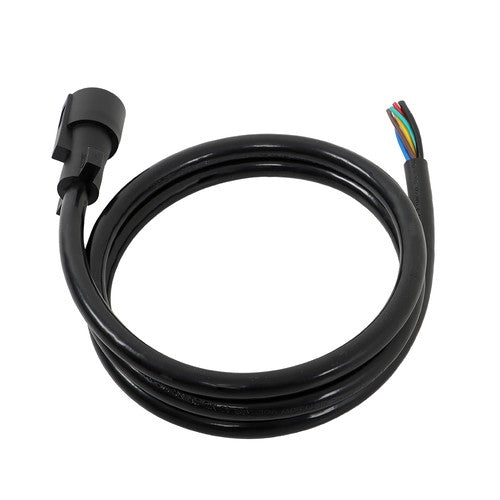 DURAFORCE 6 Feet 7-Pin 7-Way Trailer Cable Cord Wire Harness Light Plug Connector