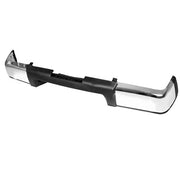 DURAFORCE Chrome Steel Rear Bumper Fit For Chevy Silverado GMC Sierra 1500 07-13 Pickup