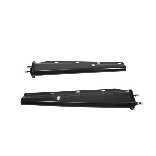 DURAFORCE 2.5" Bolt Spacing 30" Mud Flap Hanger Set Spring Loaded Straight For Semi Trucks