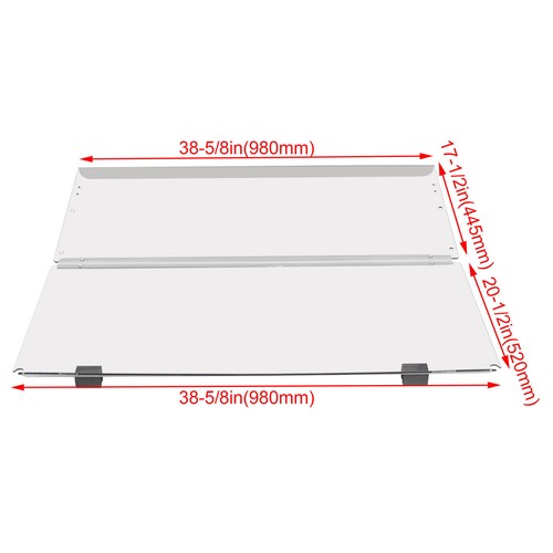DURAFORCE For Yamaha G29 DRIVE Clear Windshield Folding (07-16) NEW ITEM Golf Cart Part