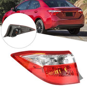 DURAFORCE For 14-16 Toyota Corolla Red Tail Light Signal Lamp Rear Left Driver Side Outer