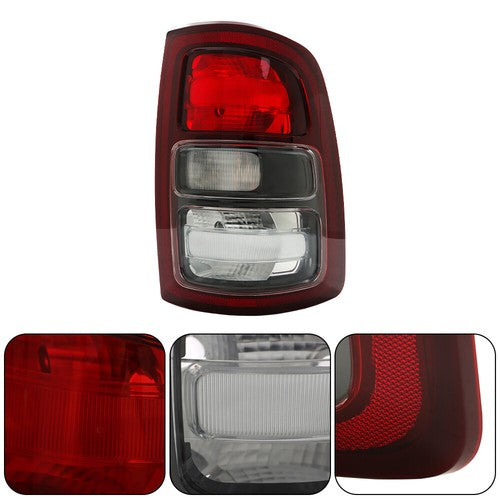 DURAFORCE Red Rear Clear Right Tail Light Fit For RAM 2500 3500 2019-2022 Lamp RH Halogen
