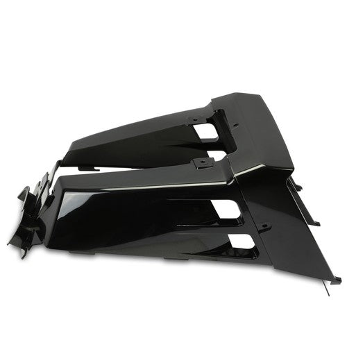 DURAFORCE Gas Tank Side Cover Radiator Cover Grille Black For Yamaha Banshee 350 1987-2006