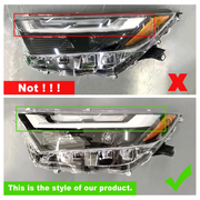DURAFORCE 811100R350 811500R350 LED Headlights Pair for 2022-2024 Toyota RAV4 Left Right