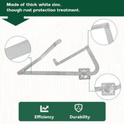 DURAFORCE Pair Attic Ladder Spreader Hinge Arms FOR MFG after 2010 Werner Series 55-2