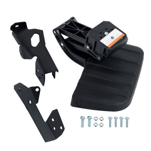 DURAFORCE Black Rear Bumper Tail Pedal Parts For Ford F250 Super Duty 23-25 VPC3Z-17A958-A