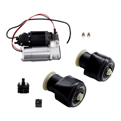 DURAFORCE NEW Rear Air Suspension Spring Bag Compressor Valve Block Kit 10-16 For BMW 550i