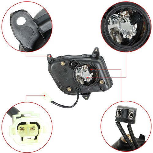 DURAFORCE Headlight Assembly Headlamp For Honda CBR600RR 2007 2008 2009 2010 2011 2012