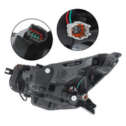 DURAFORCE For Nissan Versa 2020-2021 Passenger Side Headlight Replacement Chrome Housing