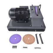 DURAFORCE Lawn Mower Blade Sharpener 2/3HP 500W AC120V 60Hz with Sandpaper & 40° Bracket