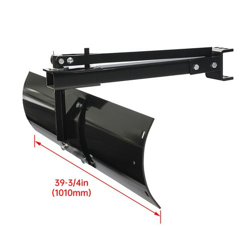 Universal Sleeve Hitch Tow Behind Rear Scrape Blade With Hardware For UTV ATV