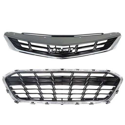 DURAFORCE For Chevy Chevrolet Cruze 2016 2017 2018 2019 Bumper Face Bar Grilles 84009674