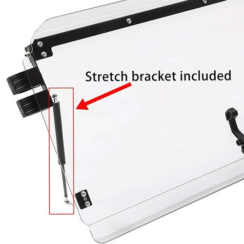 DURAFORCE Scratch Resistant Front Windshield For Arctic Cat Wildcat 1000X / 1000 4X UTV
