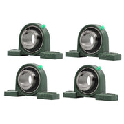 DURAFORCE Cast Iron 4* UCP210-32 Pillow Block Mounted Bearing 2" Bore Self-Aligning