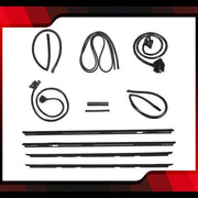 DURAFORCE Fits 83-88 Monte Carlo SS 9pc Roof Rail Window Trunk Seal Weatherstripping Kit