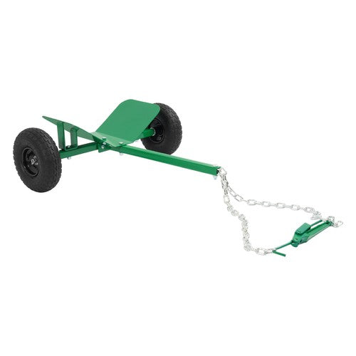 DURAFORCE 600LBS Log Skate Towing Attachment Universal Home&Garden Heavy Duty 24" chains