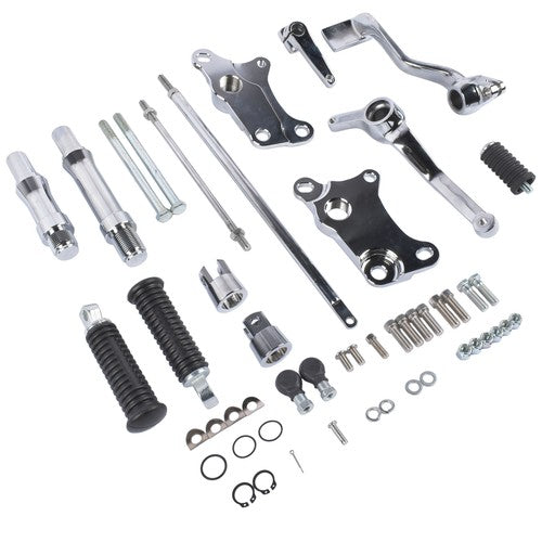 DURAFORCE Forward Controls Shift Linkages Rod Chrome for Harley Sportster 883 XLH883 91-03