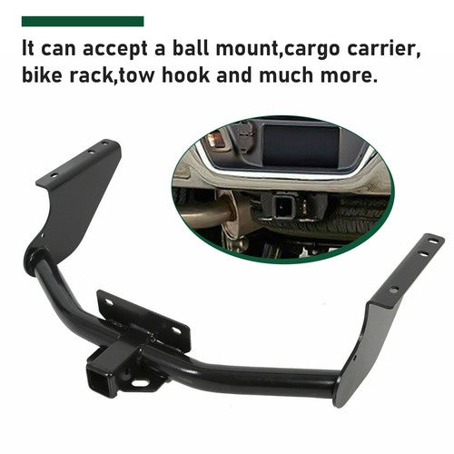 DURAFORCE Class 4 Trailer Hitch Receiver Rear Bumper Tow 2" For 2009-2024 Dodge Ram 1500