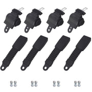 DURAFORCE 4Sets 42" Golf Cart Seat Belts Lap Set Retractable Fits For EZGO/Yamaha/Club Car