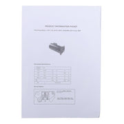 DURAFORCE 355010S Pool Pump Motor 1 HP Replacement Motor Parts Fit For Pool Pumps WFE-4