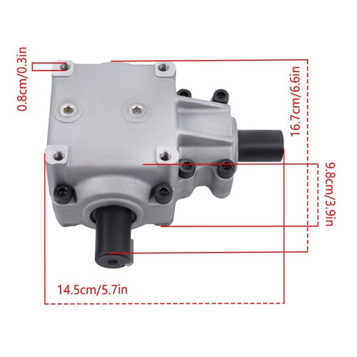 DURAFORCE Superior Gear Box For Scag Turf Tiger Mower Deck SCR42-25CH 482486 481516 Deck