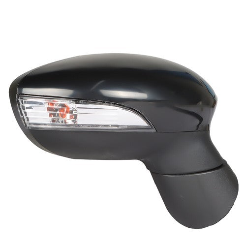 DURAFORCE Power Mirror For Ford Fiesta 2014-2019 Right Side Manual Fold with BSD Paintable