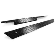 DURAFORCE Rocker Panel Aluminum Diamond Plate Side Cover For EZGO TXT Golf Cart 1994-2013