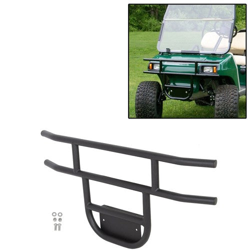 DURAFORCE Black Front Bumper Brush Guard For Club Car DS 1981-Up Models Golf Cart