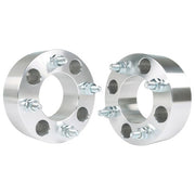 DURAFORCE Wheel Spacers 4x110 2" 74mm M10x1.25 For Suzuki Honda 1993-2016 Silver X2