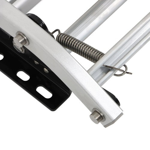 DURAFORCE RV Camper Platform Step Stair Anti-Slip Aluminum 1 Step Pull Out Retractable New