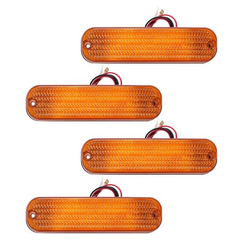 AR60250 LED Amber Flashing Cab Lights For John Deere 50 Series 4050 4250 4450 4