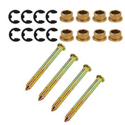 DURAFORCE Car Heavy Duty Door Hinge Pins Pin Bushing Kit For Ford F-150 F-250 F-350 Bronco