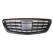 DURAFORCE Grille For Mercedes Benz W222 S450 S500 S550 S550 S63 AMG 2014-2020 W/ ACC Black