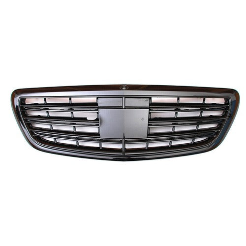 DURAFORCE Grille For Mercedes Benz W222 S450 S500 S550 S550 S63 AMG 2014-2020 W/ ACC Black