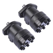 DURAFORCE 2x 1" Shaft Hydraulic Motors 2 Bolt Mount for Char-Lynn Eaton H Series 101-1701