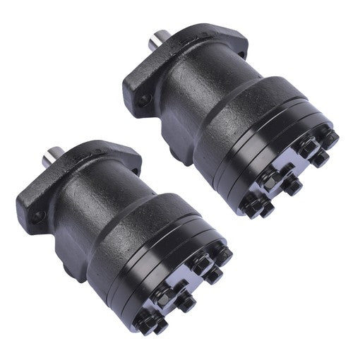DURAFORCE 2x 1" Shaft Hydraulic Motors 2 Bolt Mount for Char-Lynn Eaton H Series 101-1701