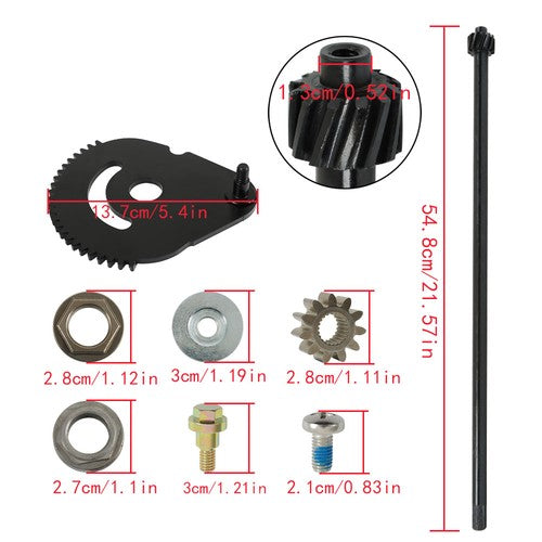 DURAFORCE Steering Shaft For MTD 938-05078 617-04094 738-0919 738-0919B 938-0919 738-0919A