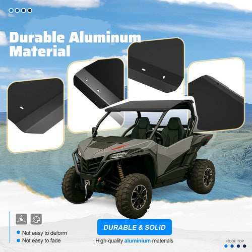 Aluminum Roof Top Shading Cover for CFMOTO ZForce 950 1000 HO Sport 20-2024