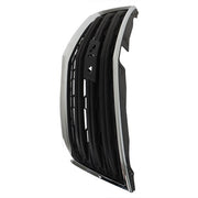 DURAFORCE NEW For Chevy Traverse LS LT 13-2017 Front Upper Grille Insert Black/Chrome Trim