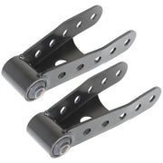 DURAFORCE For Dodge Chevrolet Ford & GMC Rear Lowering Shackle Kit 2PCS 6400 With 2" Drop