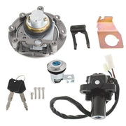 DURAFORCE Ignition Switch Lock Set Gas Cap & Key For Yamaha YZF R1 2004-2015
