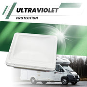 DURAFORCE 3 Pack 14"X14" Ventline Roof Vent Cover RV Replacement Vent Lid Roof Part White