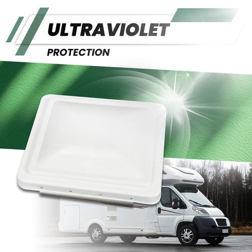 DURAFORCE 3 Pack 14"X14" Ventline Roof Vent Cover RV Replacement Vent Lid Roof Part White