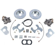 DURAFORCE For 1978-88 G Body Chevy Pontiac Rear Disc Brake Conversion Kit Drilled Rotor