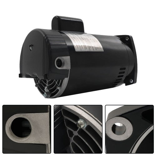 DURAFORCE 1.5HP 115/230V B2854 B2854V1 Pool Pump Motor Square Flange Replacement Motor