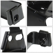 DURAFORCE Black Fit For 2011-2014 GMC Sierra 2500/3500 HD Front Bumper Bracket 2 Pc LH&RH