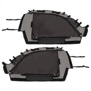 DURAFORCE Soft Doors Set For CFMOTO ZForce 500 800 EX 1000 14-22 Tinted w/Zippered Window
