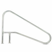 DURAFORCE Cross Braced Deck In-Ground Swimming Pool Stainless Steel Ladder Step Handrail